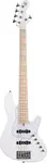 Бас-гитара Cort NJS5WHT Elrick NJS-5 (5-струнная). Белая - фото