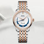 MIDO Часы Men's Baroncelli Watch, White - фото 9