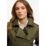 Короткое пальто Superdry, зеленый - фото 4