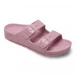 Женские шлепанцы с двумя ремешками Tecs, розовый - фото