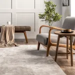 Ковер Loni Solid Shag Area Rug nuLOOM, 76x183 см, белый - фото 54