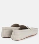 Пенни-лоферы Billy из кожи Khaite, Light Grey - фото 2