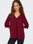 Блузка в бордо JDY - фото 5