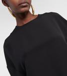 Блузка ana из шелкового кади Fforme, черный - фото 4