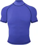 Мужская компрессионная футболка с высоким воротником Red Plume, быстро сохнущая, для бега и велоспорта - фото