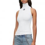 Топ-рубашка женский Loewe, белый - фото 4