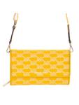 Сумка через плечо желтого цвета Michael Kors - фото 2
