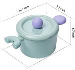 Набор посуды для приготовления Neoflam с керамическим покрытием, 4 предмета, желтый/мятный - фото 2