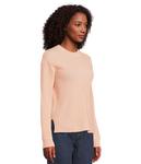 Свитер Madewell Lightweight Alpaca Barons Varregated Rib, Heather Pale Blush - фото 2