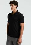 Поло Original Penguin INTERLOCK SHORT SLEEVE DADDY , True Black/Black - фото