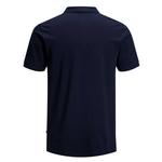 Поло Jack & Jones Ebasic Short, синий - фото 4