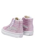Кроссовки SK8-Hi Reissue Side Zip VN0007Q3EMY1 Vans, розовый - фото 3