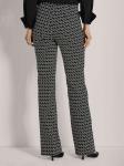 MADELEINE Брюки-клеш черные, белые - фото 4