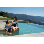 Купальник Zoggs Binding Scoopback, синий - фото 9