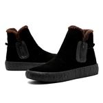 Зимние ботинки мужские черный Gzz - фото 4