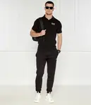 Футболка поло Regular fit Ea7, черный - фото 2