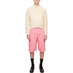 Микрофейс патч вельветовые шорты Acne Studios, розовый - фото 4