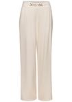 Обычные брюки со складками спереди VIVANCE, кремовый - фото