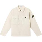 Рубашка Logo Patch Long Sleeved Overshirt STONE ISLAND, Sand - фото