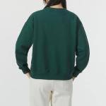 Свитшот женский зеленый New Balance - фото 4