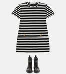 Полосатое платье из джерси Balmain, разноцветный - фото 2