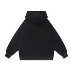 Свитшот унисекс PUNCTILIOUS, черный (с двойной застежкой) - фото 3