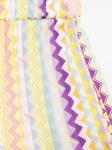 Шорты с принтом зигзаг Missoni Kids, желтый - фото 3
