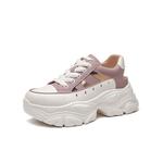 Дышащие массивные кроссовки Low Top женские LINGPAO, бежевый - фото 8