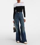 Замшевые кроссовки Balmain Swan Balmain, Ofa Blanc - фото 3