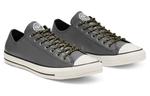 Кеды Converse Tumbled Leather Chuck Taylor All Star 'Gray White' - фото 3