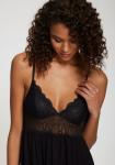 LASCANA Пеньюар в черном цвете - фото 6