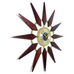 Круглые настенные часы Infinity Instruments Orion, цвет Walnut - фото 3