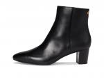 Ботинки Lauren Ralph Lauren Demi Burnished Leather Bootie, черный - фото 4