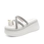 Шлепанцы женские Shangjinni, черный - фото