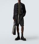 Кожаные шорты Bauhaus Bela Rick Owens, черный - фото 2