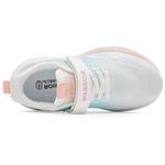 Дышащие детские беговые кроссовки Kids' WARRIOR, синий/белый/розовый - фото 4