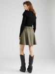 Юбка мини ONLY Skirt POPTRASH, оливковый - фото 4