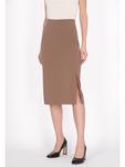 Юбка до колена usha BLACK LABEL, бежевый - фото 3