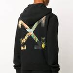 Толстовка OFF-WHITE Painting Arrow Zipper Long Classic Black, черный - фото 4