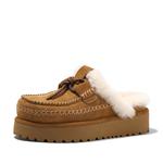 Закрытые тапочки для женщин BELLALILY, серый - фото 7