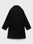 Детское двубортное пальто Becky Mango, Black - фото 2