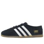 Кроссовки (WMNS) adidas Gazelle Lo Pro 'Core Black Cloud White', черный - фото