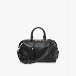 Сумка для боулинга Hudson из кожи Aspinal Of London, черный - фото