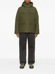 Пальто с капюшоном и карманами Canada Goose, зеленый - фото 2