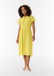 Платье миди COMMA Dress, цвет pastel yellow - фото 2