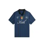 Футболка Shadow Stripe Marcel Soccer Jersey KITH, синий - фото