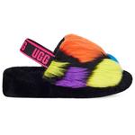 Женские пушистые горки Yeah Slide 'Party Spots' Ugg - фото 2