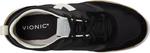 Кроссовки VIONIC Women's Walk Slim Glide Walking Shoes, Black Leather And Suede - фото 2