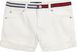 Джинсовые шорты Tommy Hilfiger для девочек Legacy, White - фото