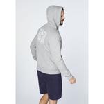 Толстовка с принтом Кимзее на спине Chiemsee, серый - фото 4